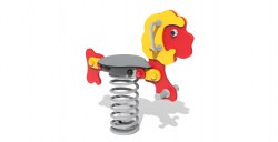 C211-001-01(00) Lion Springer - Sit On